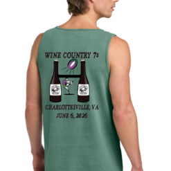Alternative view of Wine Country Seven's Comfort Colors Tank Top