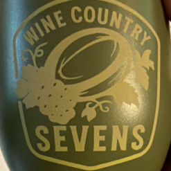 Wine Country Seven's Etched Wine Cup
